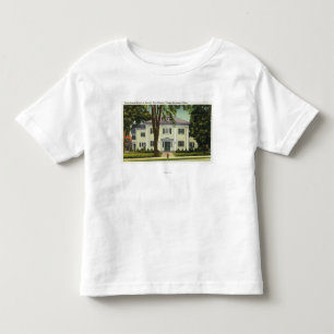 Camiseta Infantil Vista da ?a escola normal em América