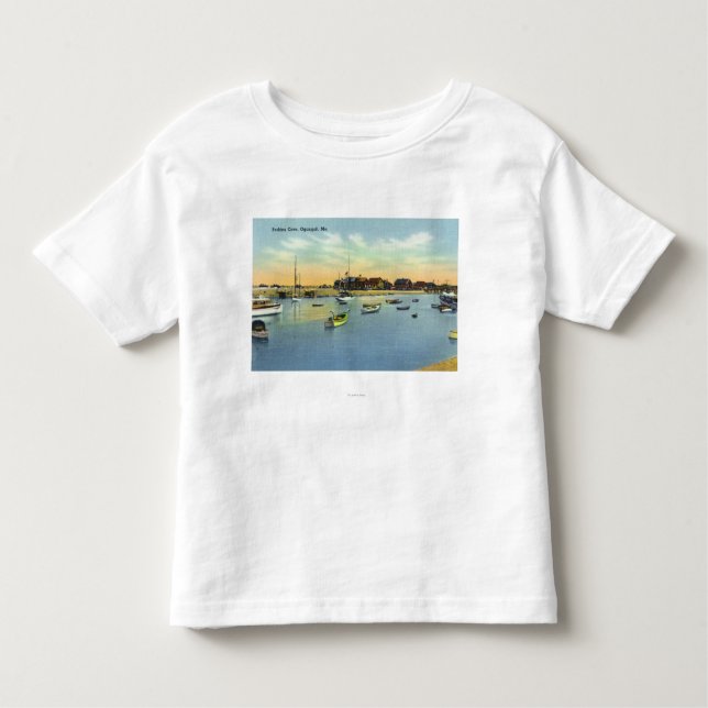 Camiseta Infantil Vista da angra de Perkins (Frente)