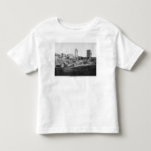 Camiseta Infantil Vista da antiguidade do teatro