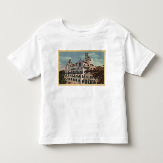 Camiseta Infantil Vista da asa Rotunda na pensão da missão (Frente)