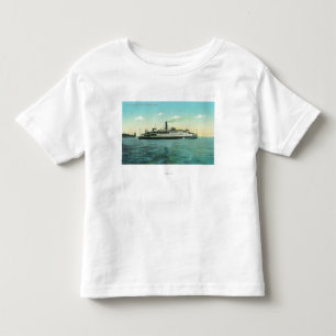 Camiseta Infantil Vista da balsa de Oakland
