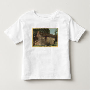 Camiseta Infantil Vista da cabine de Mark Twain no monte do Jackass