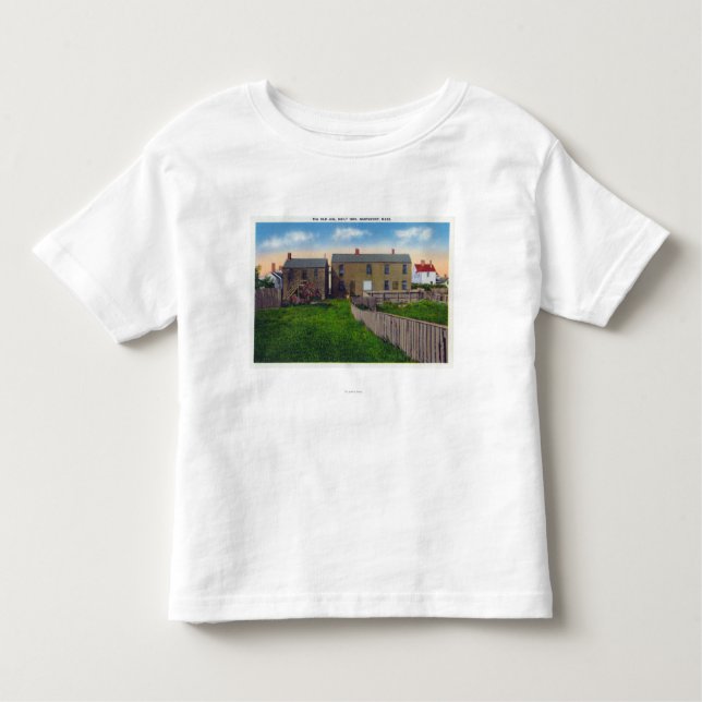 Camiseta Infantil Vista da cadeia velha (Frente)