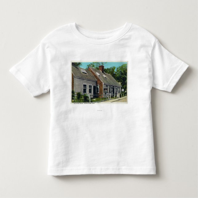 Camiseta Infantil Vista da casa a mais velha na cidade (Frente)