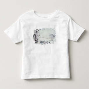 Camiseta Infantil Vista da casa de Buckingham, parque de James no