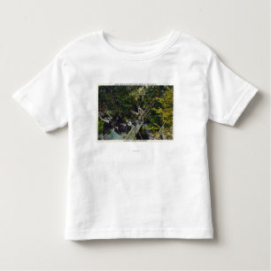 Camiseta Infantil Vista da caverna de entrada perdida das almas