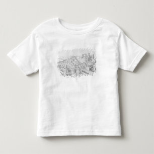 Camiseta Infantil Vista da cidade de Avignon e de seus arredores