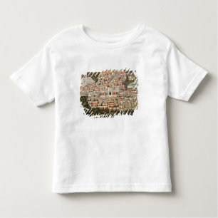 Camiseta Infantil Vista da cidade de Damasco