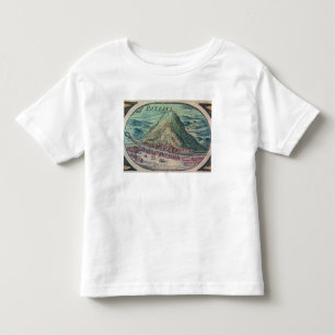 Camiseta Infantil Vista da cidade de Potosi, Bolívia, com seu famo