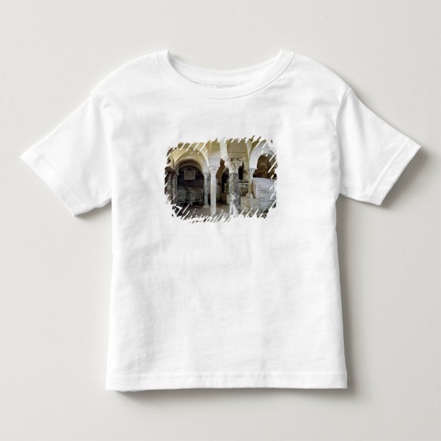Camiseta Infantil Vista da cripta de St Paul, ANÚNCIO c.634 (Frente)