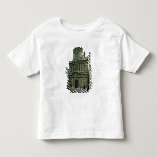 Camiseta Infantil Vista da fachada, construída 1627-41