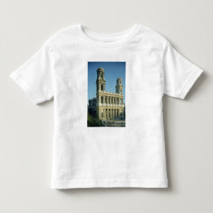 Camiseta Infantil Vista da fachada da igreja de