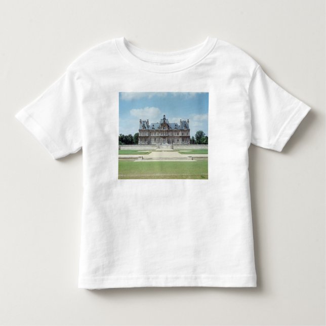 Camiseta Infantil Vista da fachada do leste de Castelo de Maisons (Frente)