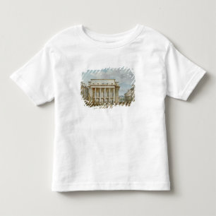 Camiseta Infantil Vista da fachada do teatro Italien