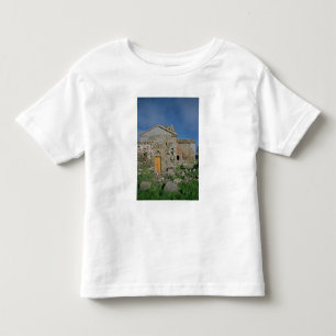 Camiseta Infantil Vista da fachada ocidental, c.862-930 construído