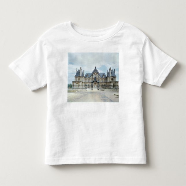 Camiseta Infantil Vista da fachada ocidental de Castelo de Maisons (Frente)