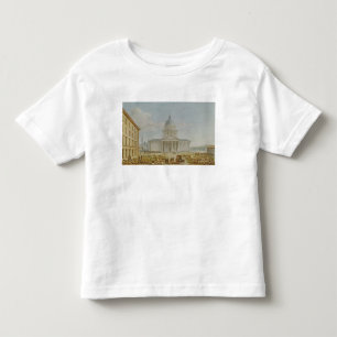 Camiseta Infantil Vista da igreja de St. Genevieve,