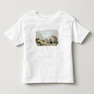 Camiseta Infantil Vista da linha ferroviária Manchester e Liverpool