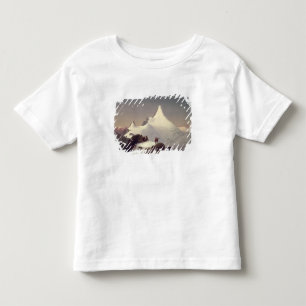Camiseta Infantil Vista da montanha de "Grossglockner"
