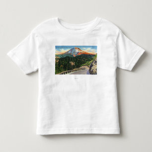 Camiseta Infantil Vista da montanha do ponto dos Buzzards