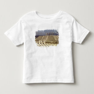 Camiseta Infantil Vista da pirâmide B, Pre-Columbian