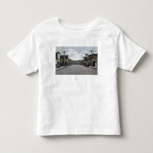 Camiseta Infantil Vista da plaza, garganta de Tahquitz