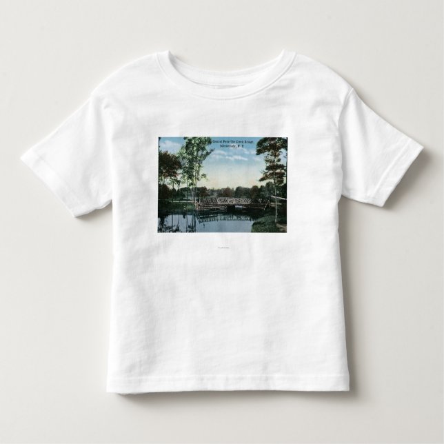 Camiseta Infantil Vista da ponte da angra do Central Park (Frente)