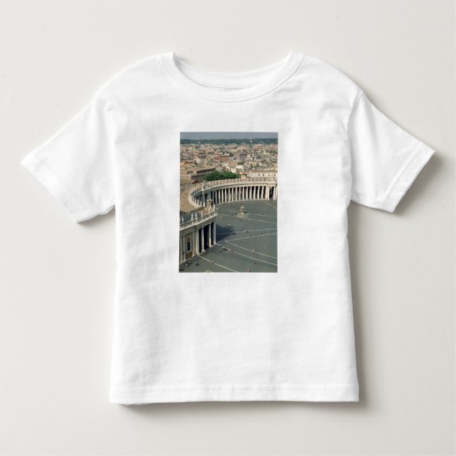 Camiseta Infantil Vista da praça (Frente)