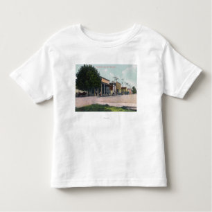 Camiseta Infantil Vista da rua dianteira