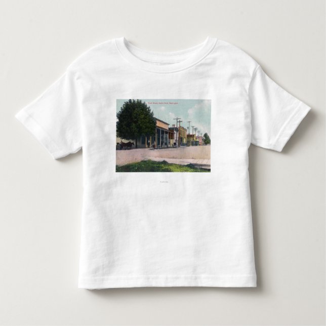 Camiseta Infantil Vista da rua dianteira (Frente)