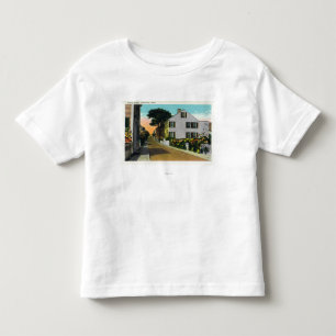 Camiseta Infantil Vista da rua do marmelo