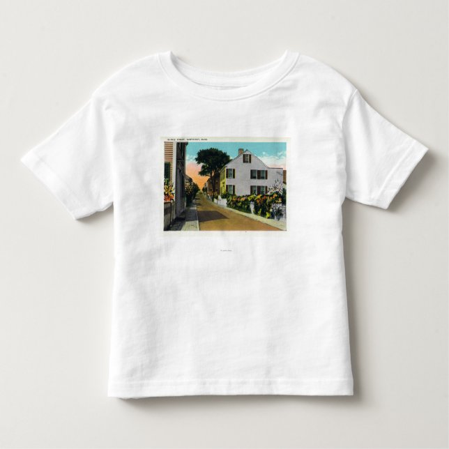Camiseta Infantil Vista da rua do marmelo (Frente)