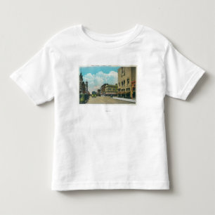 Camiseta Infantil Vista da rua do parque, rua CarAlameda, CA