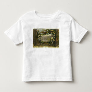 Camiseta Infantil Vista da sepultura de soldados britânicos