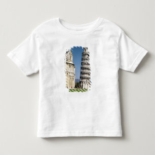 Camiseta Infantil Vista da torre inclinada