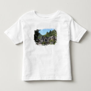 Camiseta Infantil Vista da vila medieval (foto)