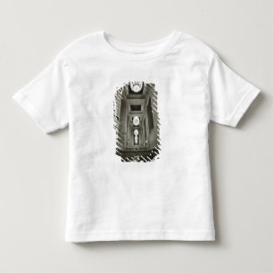 Camiseta Infantil Vista das lâmpadas (foto de b/w)