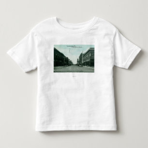 Camiseta Infantil Vista de Callender StreetLivingston, TA