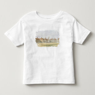 Camiseta Infantil Vista de casas da esmola de Charles Hopton, 1852