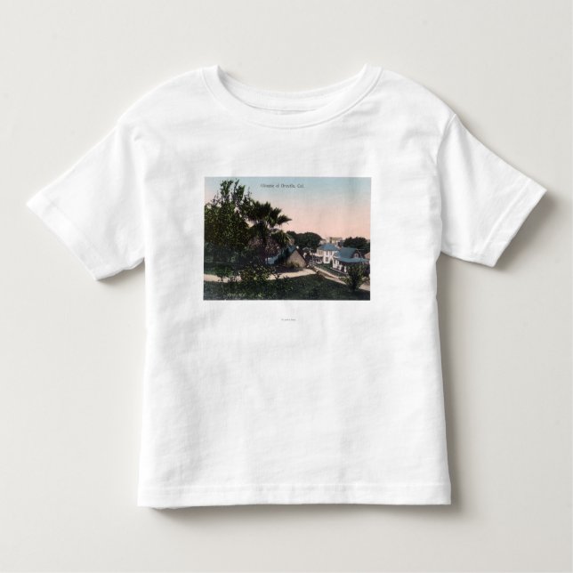 Camiseta Infantil Vista de Oroville ResidencesOroville, CA (Frente)