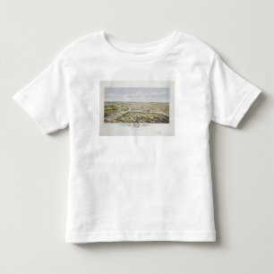 Camiseta Infantil Vista de Paris de Bois de Boulogne