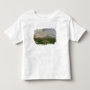 Camiseta Infantil Vista de Powerscourt, condado Wicklow, c.1760-2