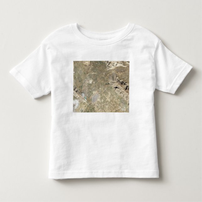 Camiseta Infantil Vista de satélite de Persépolis (Frente)