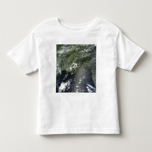 Camiseta Infantil Vista de satélite do Golfo do México 2 (Frente)