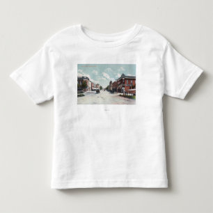 Camiseta Infantil Vista de StreetDavison principal, MI