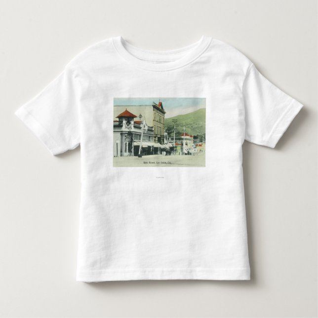 Camiseta Infantil Vista de StreetLos principal Gatos, CA 2 (Frente)