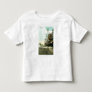 Camiseta Infantil Vista de StreetMonrovia principal, CA