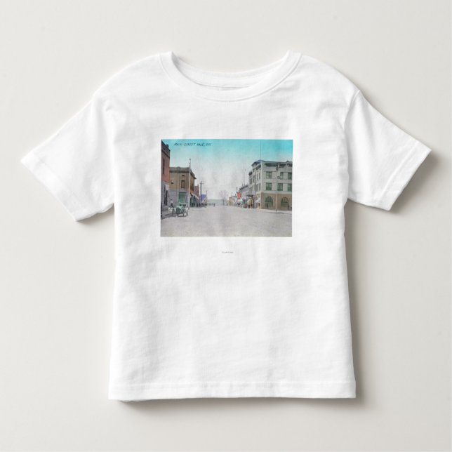 Camiseta Infantil Vista de StreetVale principal, OU (Frente)