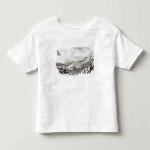 Camiseta Infantil Vista de Tarquinia e de Corneto