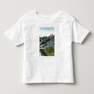 Camiseta Infantil Vista de um diamante MineOroville, CA